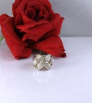 Sterling Silver South West Wire Rope Knot 22.95G Ring Size Cat Rescue. Fixed Price $89.99.