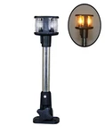 Pactrade Marine Boat Pontoon Folding Dual Mount Anchor Stern Light SS304 Pole. Fixed Price $25.95.