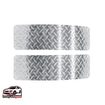 Hualey 2X Aluminum Diamond Plate Rock Guard Tie Down Trailer Fenders Silver. Fixed Price $73.11.