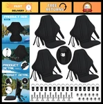 Padded Kayak Seat With Storage Bag - 2/4 Pack Fishing Boat Chair, Adjustable Bac. Fixed Price $79.99.