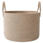 115L Extra Large Blanket Basket For Living Room - Woven Cotton Rope Laundry H.... Fixed Price $46.48.