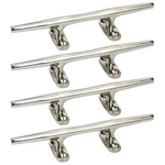 4 Pack Stainless Steel Open Base CLEAT-6 Inch Cleats,rope Cleat,boat Doc.... Fixed Price $47.99.