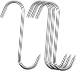 Alazco 4PC 9" Heavy Duty & Thick Stainless Steel Meat Processing Butcher Hook -. Fixed Price $24.08.