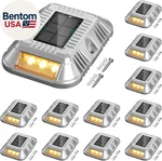 Solar Dock Marine 12 Pack, 2CCT Outdoor Driveway Marker Deck Lights, IP67. Fixed Price $97.71.
