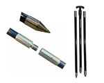 Island Anchor - 1" X 12' 3 Piece Shallow Water Pole. Fixed Price $229.95.