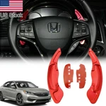 2PCS Red Steering Wheel Paddle Shifter Extension For Honda Accord Civic. Fixed Price $29.99.