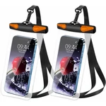 2 Pack Waterproof Cell Pouch Dry Bag Case Cover For Samsung,iphone. Fixed Price $6.95.
