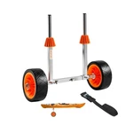Vevor 250 Lbs Kayak Cart, Canoe Dolly With 7.5-INCH Solid Rubber Tires &.... Fixed Price $39.15.