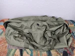 Improved Military Sea Bag Army Duffle Sack Deployment Green Side Zipper Used. Fixed Price $14.95.