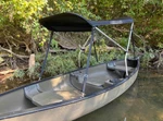 Cypress Rowe Outfitters 3' X 5' Canoe/kayak Sun Shade/canopy Bimini Top - Black. Fixed Price $149.00.