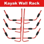 3 Pair Steel Kayak Ladder Wall Mount Storage Rack Surfboard Canoe Folding Hanger. Fixed Price $58.99.