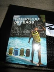 New Boncas Waterproof Dry Bag Black With Phone Holder. Fixed Price $15.00.