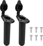 2 Pack Kayak Deck Fishing Boat Rod Holder And Cap Cover, Plastic. Fixed Price $22.99.