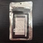 New Earth Pak Waterproof Phone Case IPX8, Black, Fully Submersible. Fixed Price $14.99.