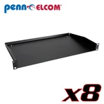 8 Pack Penn Elcom R1194/1UK Equipment Rack Shelf Space Steel Heavy Duty. Fixed Price $239.90.