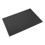 Crown Ribbed Vinyl Anti-fatigue Mat, Rectangular, Black Surface, 24"X36". Fixed Price $31.40.