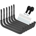 6 Pcs Kayak Storage Racks 15.5 Inch Heavy Duty Garage Sup Hooks Wall Mount. Fixed Price $48.82.