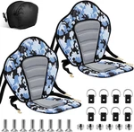 2 Pack Kayak Seats With Back Support Adjustable Sit On Top Padded Boat. Fixed Price $94.85.