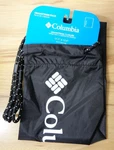 Columbia Zigzag Drawstring Pack Bag Water Resistant Nylon & Polyester Black New. Fixed Price $13.49.