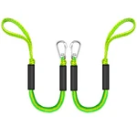 Zrschyg Bungee Dock Lines For Boats, 2 Feet, Pack Of Green&yellow. Fixed Price $40.99.