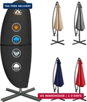 Zettum Patio Umbrella Cover - 600D Outdoor Cantilever Waterproof. Fixed Price $42.35.