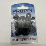 Shoreline Marine Propel Paddle Gear Kayak Nylon Eye Straps 6-PACK W/hardware. Fixed Price $7.00.