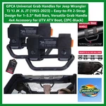 Durable Jeep Grab Handles Essential For 1955-2023 Wranglers & Utv Adventures. Fixed Price $53.99.