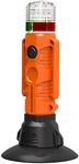 Flashlight Round Signal For Boat Kayak W/ Suction Cup & Magnetic Base. Fixed Price $36.16.
