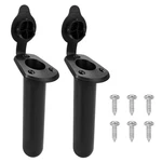 Qkurt 2 Pack Kayak Deck Fishing Boat Rod Holder And Cap Cover, Plastic Fishin.... Fixed Price $18.55.