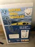 Seattle Sports Kayak Wall Cradle Hooks - Heavy Duty Mount Hanger Rack Fo.... Fixed Price $45.00.