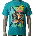 Vintage Hobie Swordfish Graphic T-shirt Mens Large Teal Blue Made Usa Surf. Fixed Price $19.20.