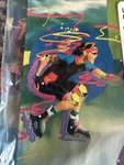 1990 Gibson Gift Wrap Roller Blades Surfer Bicycle Kayak Sports Lot Of 6 New. Fixed Price $30.00.