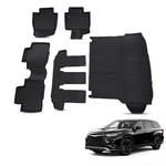 Car Floor Mats Liner For Toyota Highlander 2020-2025 7 Seats Front Trunk. Fixed Price $94.55.