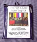 The Fast & Easy Mesh Bag Kit Purple Includes Materials Pattern To Sew Your Own. Fixed Price $18.00.