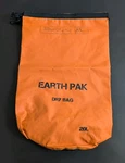 Earth Pak Orange Waterproof Dry Bag Roll Top Compression Sack 2L. Fixed Price $19.99.