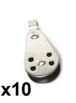 Pactrade Marine X10 Canoe Sailboat Kayak Anchor Trolley SS316 Pulley Block. Fixed Price $29.95.