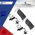 2-PACK 1.5LB For Grapnel Boat Marine Kayak Anchor Set Black Folding. Fixed Price $20.99.