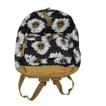 Oneill Sunflower & Peace Sign Canvas Flowers Surfer Beach Travel Hippy Backpack. Fixed Price $27.00.