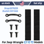 Footman Loops Door Limit Straps + Torx Screws Kit For Jeep Wrangler Cj Yj Tj Us. Fixed Price $15.99.