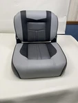 Crestliner/ Wise 2253912 Folding Fishing Seat Grey/ Black Charcoal Boat. Fixed Price $127.96.