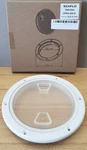 Seaflo Marine Circular Non-slip Screw Out Deck Plate Access Hatch 6" White. Fixed Price $9.95.