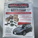 New Malone Canoe Carrier Roof Top Transport Kit MPG156 Neoprene Bottom. Fixed Price $19.00.