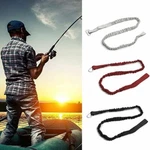 2/4PC Elastic Paddle Fishing Leash Safety Rod Coiled Lanyard For Kayak Canoe Oar. Fixed Price $9.27.