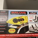 Malone J-pro 2 Kayak Carrier For Car/truck Roof Rack Model Mpn MPG117MD. Fixed Price $45.00.