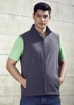 Biz Collection Men's Apex Casual Vest Stand Up Collar Scalloped Longer Back Tail. Fixed Price $37.10.