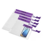 Heeta 5-PACK Clear Waterproof Dry Tight Cases Pouch Bags. Fixed Price $21.25.