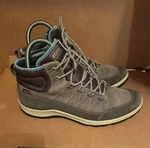 Ecco Aspina Gtx High Top Women's Sz 39 Eu Hiking Boots Waterproof Yak Grey Shoes. Fixed Price $46.99.