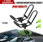 1 Pair Kayak Roof Rack Canoe Boat Surf Snowboard Car Top Mounted J Bar Folding. Fixed Price $59.96.