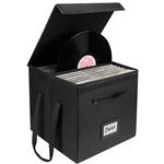 Uniclife Vinyl Record Storage Box, Collapsible Lp 1 Pack, Black. Fixed Price $31.95.