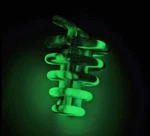 Seattle Sport Kayak Scupper Plugs, 1 Pair New Glow In Dark,blk/gry/wht Swirl. Fixed Price $9.99.